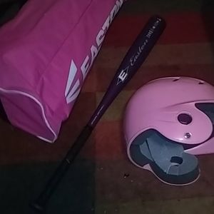 EASTON Softball Bag and Helmet Set